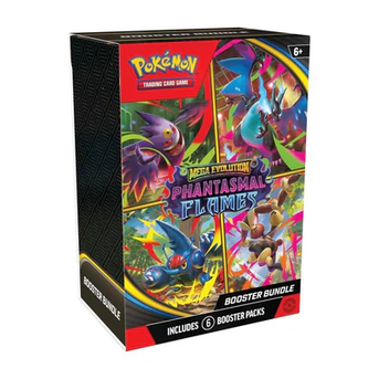 Pokémon Mega Evolution: Phantasmal Flames Booster Bundle (EN)