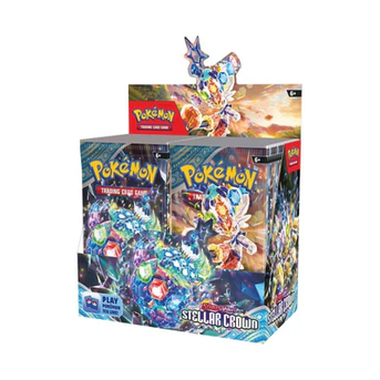 Pokémon Scarlet & Violet: Stellar Crown Booster Display (EN)