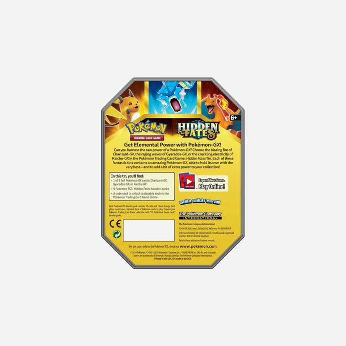 Pokémon TCG Hidden Fates Charizard Tin (EN) – Bright Aleco