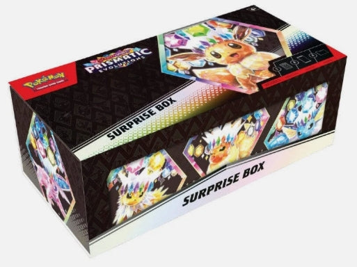 Caja Sorpresa Evoluciones Prismáticas de Pokémon Escarlata y Púrpura